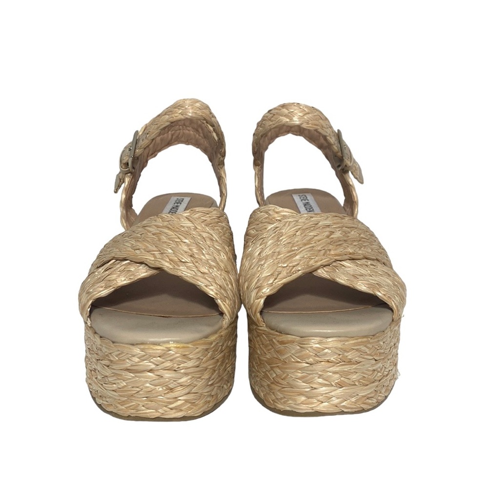 Steve Madden Platform Open Toe Sandals 10M - Picture 2 of 9